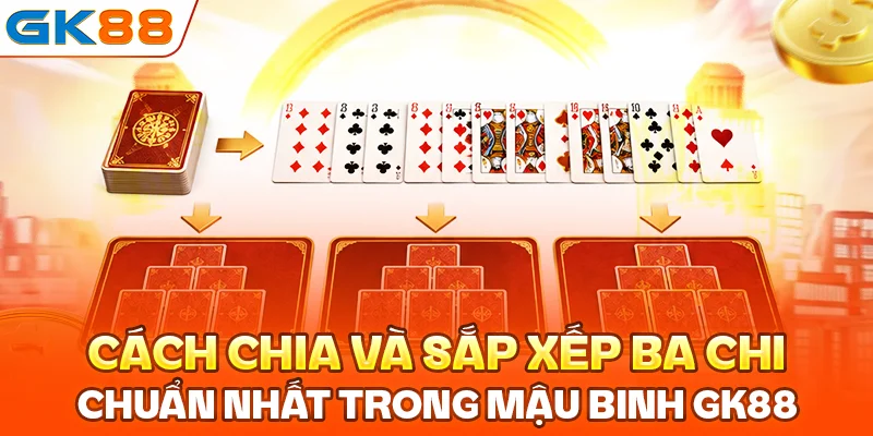Cách chia và sắp xếp ba chi chuẩn nhất trong mậu binh GK88